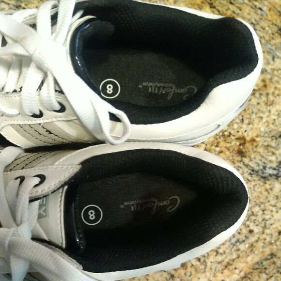 GDefy by Gravity Defyer Men Walking Shoes Size 8 White/Gray NEW - Picture 9 of 12